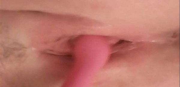  Toying clips of my creamy wet mess of a cunt